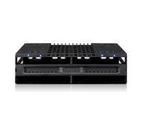 ICY DOCK Tray-Less 4X 2.5 SAS/SATA SSD/HDD Mobile Rack per alloggiamento da 5.25" | flexiDOCK MB024SP-B
