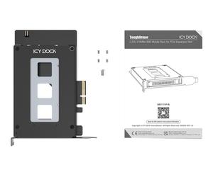Icy Dock Wechselrahmen ToughArmor MB111VP-B 2.5 Custodia accessoria