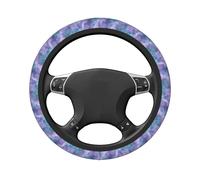 Icy Nebula Glow Violet Teal Silver Car Stretch Volante Coprivolante Universale 15 Pollici, Antiscivolo, Traspirante Per SUV Trucks