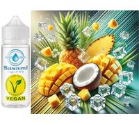Icy Tropical Burst - mango ananas cocco ghiaccio aroma concentrato - vegano - Sasami - 10ml
