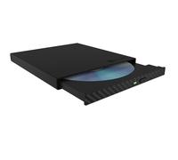 IcyBox Enclosure for 1x Ultra Slim SATA Drive with USB Type-C® & Type-A Combo Ca