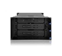 IcyDock 3x3.5 SATA in 2x5.25 bay bac