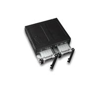 IcyDock ToughArmor RAID - Rack rimovibile per 2 HDD/SSD SATA da 25 in RAID 1 e JBOD per alloggiamento da 525.