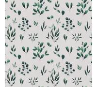 ICYEHAO Carta da Parati Adesiva Verde,44 x 500cm Carta Parati Adesiva per Mobili Carta da Parati Adesiva Chiara Carta da Parati Adesiva Muro Foglie Verdi per Mobili Soggiorno Camera da Letto Pareti