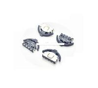 ICYJRFHLTF 10 Pezzi Interruttore tattile 9,5x8,9 4 Pin Interruttore a Rotella Interruttore di Reset Interruttore a sfioramento a Chiave