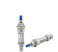 ICYJRFHLTF 1pcs Type DSNU Round Stainless Steel air Pneumatic Cylinder DSNU-25-20-P-A DSNU25-30-PPV-A DSNU-25-60-P-A Stroke 10-200mm(DSNU-25-10,-P-A) ICYJRFHLTF