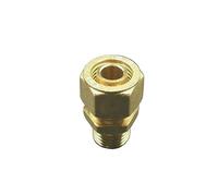 ICYJRFHLTF DN15 1/2" Male Fit 16/20mm ID/OD PEX-al-PEX Tube Brass Pipe Fitting Coupling Connector Adapter