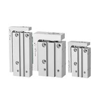 ICYJRFHLTF MXH/HLH Rail Cylinder MXH6 MXH10 MXH16 MXH20 Type Precision Pneumatic Cylinder Linear Side Rail Guide Rod Cylinder MXH6-10(Stroke 5mm) ICYJRFHLTF