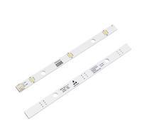 Icyowls 2 pezzi Luce LED per frigorifero, modulo di ricambio illuminazione interna universale 12V bianco freddo, compatibile con E349766 e MDDZ-162A