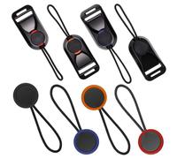 Icyowls 8 pezzi sistema di fissaggio rapido per cinghia fotocamera, con 4 anelli di ancoraggio extra, compatibile con DSLR, DSLM e fotocamere compatte, per cinghie a tracolla e cinturini da polso