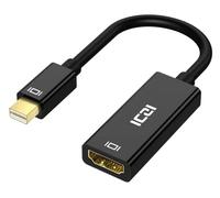 ICZI Adattatore Mini DisplayPort a HDMI, 4K Convertitore Maschio Mini DP (Thunderbolt 2) a Femmina HDMI per iMac, Mac Mini, Surface, Monitor, HDTV, Proiettori