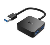 ICZI Hub USB 3.0 4 Porte Sdoppiatore Multipresa Adattatore alta Velocità 5Gbps compatibile con Macbook Pro, Mac Mini, Surface, HP Lenovo Acer Dell Laptop