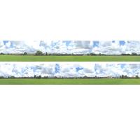 Id 107NA Scenari N Gauge Into Città - 2pcs 22.9cmx 152cm Rotoli IN Tubo T48 Post