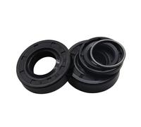 ID 17mm NBR Paraolio TC-17 * 25/27/28/30/32/35/40/45/47 * 5/7/8/10mm Gomma Nitrilica Albero Doppio Labbro Paraolio(5pcs,17x30x5mm)