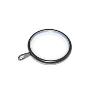 Id 32Mm Od 42Mm Anello Fisso Per Tenda Nero Con 12 Pezzi