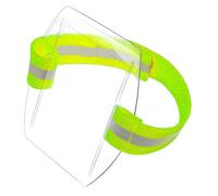 ID Badge Armband Ticket Holder - Waterproof Arm Band for Work Ski Travel | Clear PVC Front with Elastic Strap Secure Fit for Men Women Conferences Festivals School Activities