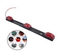 ID Bar Luce Rossa Led Luminoso ID Bar per la Parte Posteriore e Laterale del