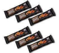 ID Bars Barretta ad Alta Proteina 100% Vegetale e Senza Glutine - Gusto Burro di Arachidi e Caramello - Snack Vegano - Confezione da 6 x 60g