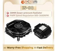 ID-COOLING IS-30i 4 tubi di calore CPU Cooler 4 pin PWM 3600 giri/min Ventola per Intel LGA1700/1200/115X e ITX Small Case