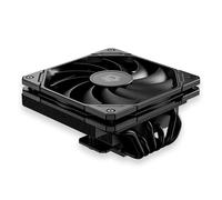 ID-COOLING IS-67-XT BLACK 67 mm Altezza basso profilo CPU Cooler 6 Heatpipes CPU Air Cooler per HTPC, ITX e piccoli fattori di forma, ventola sottile 120x15mm, supporto Intel LGA1700/1200/115X, AMD