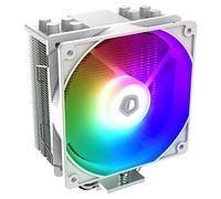 ID-COOLING SE-214-XT ARGB Bianco CPU Cooler 4 Heatpipes CPU Air Cooler indirizzabile RGB Light Sync con scheda madre (connettore 5V 3-PIN) Ventola CPU per Intel/AMD, compatibile con LGA 1700