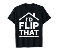Id Flip Quel Divertente Investitore Immobiliare Agente Agente Immobiliare Profitto Maglietta