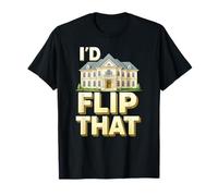 Id Flip Quel Divertente Investitore Immobiliare Agente Agente Immobiliare Profitto Maglietta