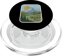 I'd Hike That Vintage Escursionismo All'aperto Mountain Hiker Lago PopSockets PopGrip per MagSafe