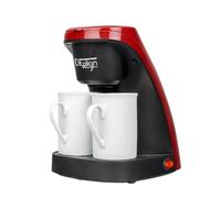 Design Italiano IDECUCOF02 Caffettiera Elettrica Semi-Automatica 0,24 L Nero