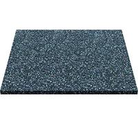 ID Mat Lastra antivibrante, 100% Gomma Riciclata, Nero, 60 x 60 cm