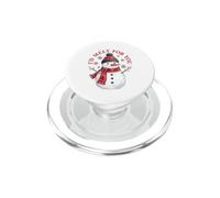 I'd Melt For You Snowman Winter Holiday Christmas PopSockets PopGrip per MagSafe