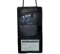 Id, Passport E Carta D'Imbarco Pass Supporto Nero Nuovo