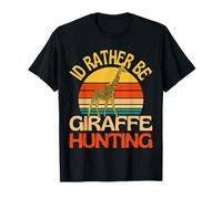 ID Piuttosto Essere Giraffa Caccia Carino Giraffe Amante Maglietta