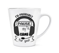I'D Probaby Pausa My Gioco Per You 341ml Latte Tazza Divertente Gamer
