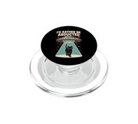 I'd Rather Be Abducted Divertente UFO UFO Umorismo Gatto PopSockets PopGrip per MagSafe