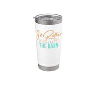 I'd Rather Be At The Barn Bicchiere termico in acciaio inox doppia parete