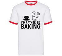 I'D Rather Be Baking - Uomo Suoneria - Pasticciere Torta Cakes Baking Hobby