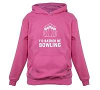 I'D Rather Be Bowling - Bambini Felpa/Maglione - Bombetta 10 Perno Ciotola Gioco