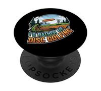I'd Rather Be Disc Golfing Funny Disc Sport PopSockets PopGrip Adesivo