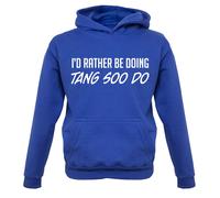 I'D Rather Be Doing Codolo Così Do - Bambini Felpa Arti Marziali Sport Karate