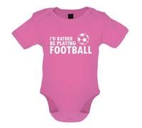 I'D Rather Be Giocare Calcio - Bambino T-Shirt / Body - Player Sfera Love