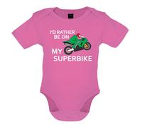 I'D Rather Be On My Maximoto - Bambino T-Shirt / Body - Super Moto Ride Rider