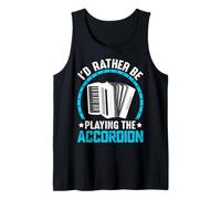 I'd Rather Be Playing The Accordion Canotta