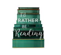I'd Rather Be Reading: 20 Notecards & Envelopes