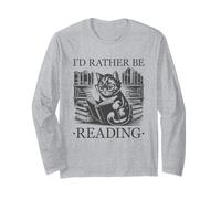 I'd Rather Be Reading Maglia a Manica