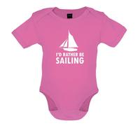 I'D Rather Be Vela - T-Shirt / Body - Vela Marinaio Barca Boating Yacht