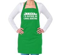 I'D Rather Essere Canal Nautica da Diporto - Unisex Adulti Grembiule - Traghetti