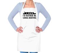 I'D Rather Essere Canal Nautica da Diporto - Unisex Adulti Grembiule - Traghetti