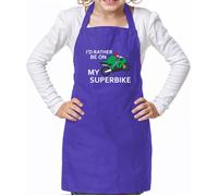I'D Rather Essere On My Supermoto - Unisex Bambini Grembiule - Super Moto Ride