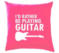 I'D Rather Essere Playing Chitarra - Cuscino - Chitarrista Musica Rock Love